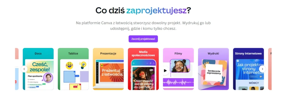 Canva - narzędzie do tworzenia grafik AI
