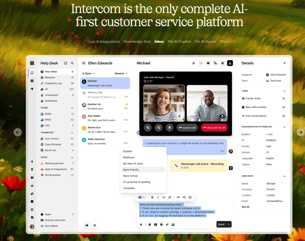 Intercom - narzędzie do automatyzacji marketingu i obsługi klienta